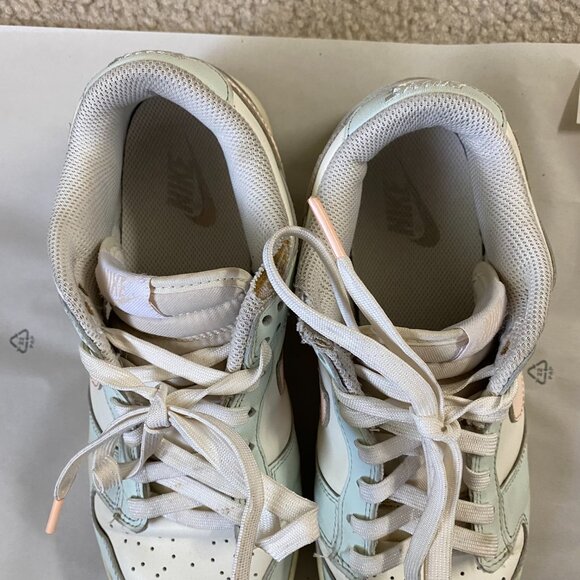 Women's Nike Dunk Low Barely Green Sneakers - Picture 3 of 9